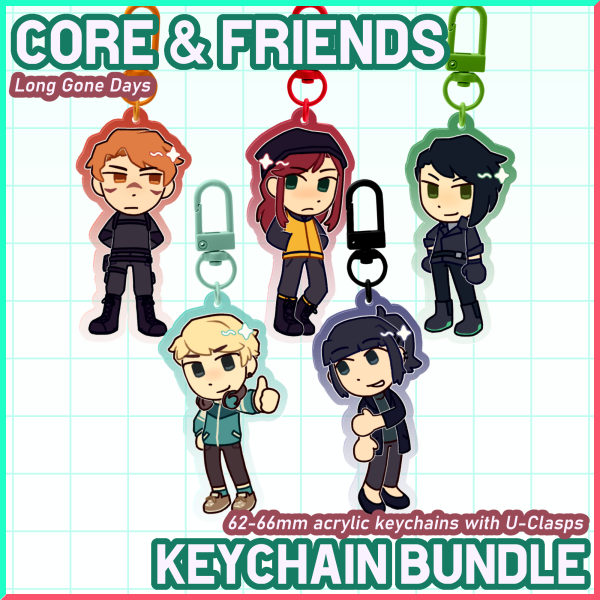 Core & Friends - Keychain Bundle [Long Gone Days]