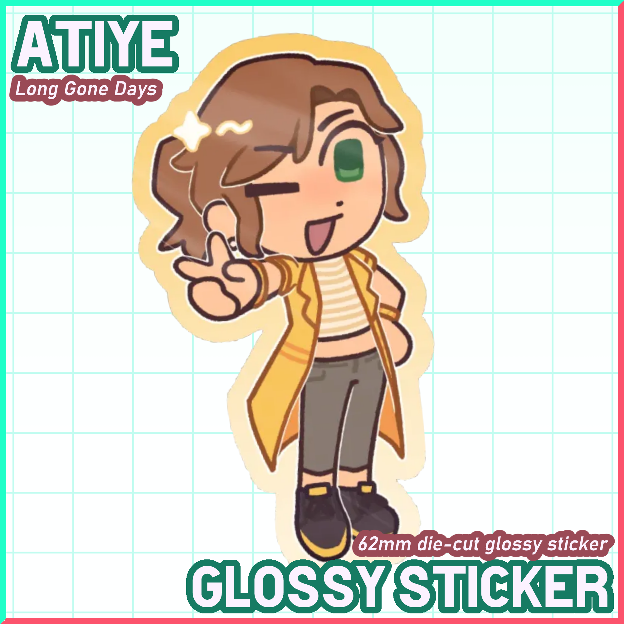 Atiye - Glossy Sticker [Long Gone Days]