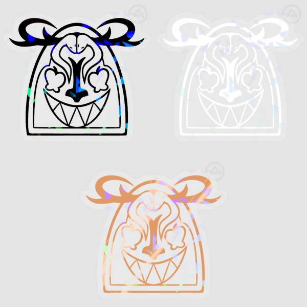 Clear RadioApple Logo Stickers