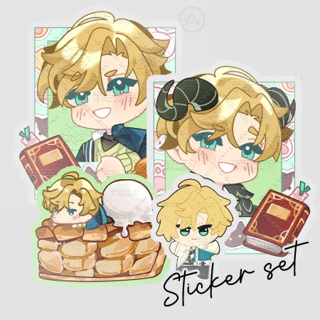 Satan Clear Stickers