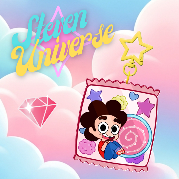 Steven Universe Candy Pouch Full Bleed Acrylic Keychain