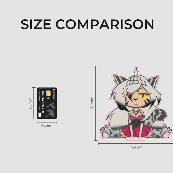 Velvs acrylic standee