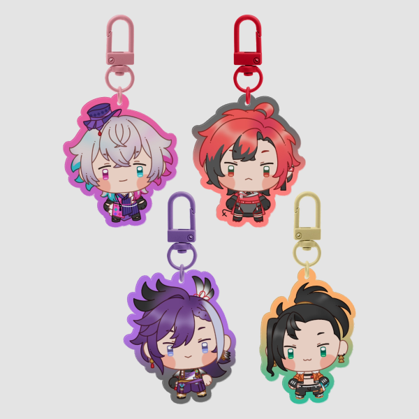 Holostars Vanguard Keychain Bundle