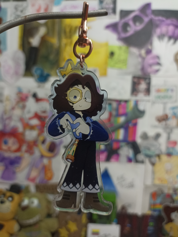 Llavero acrilico de COPERNICO personaje de dimensional ✨💫
