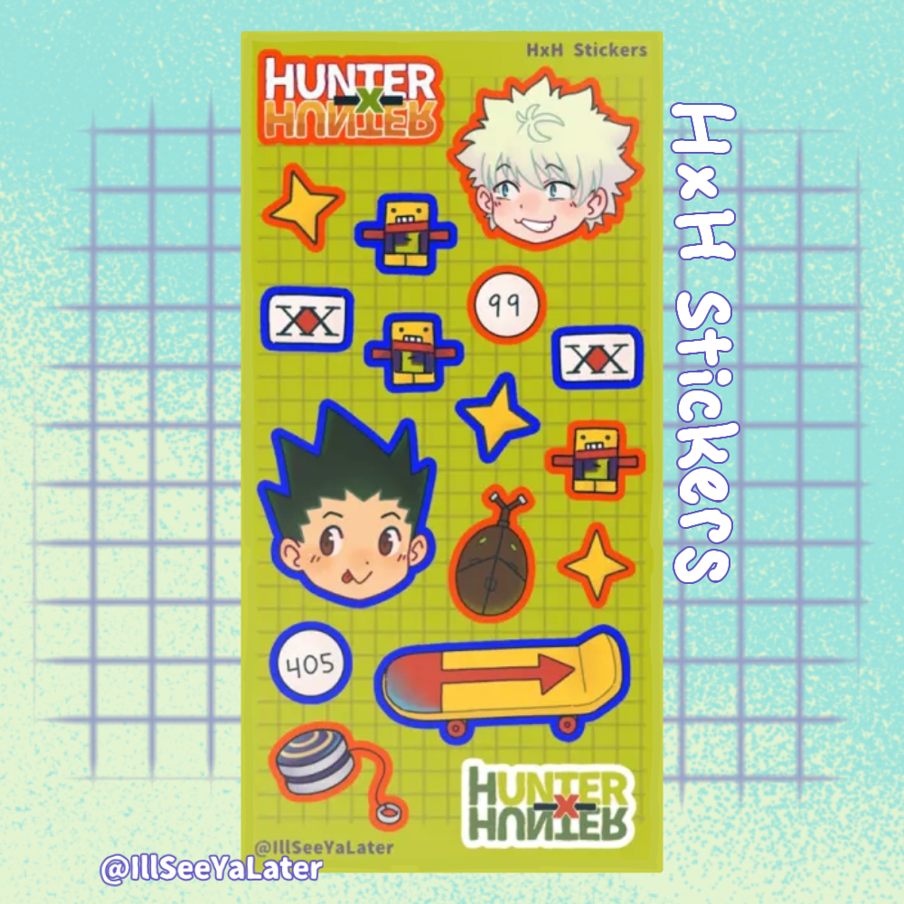 [HxH] Sticker Sheet