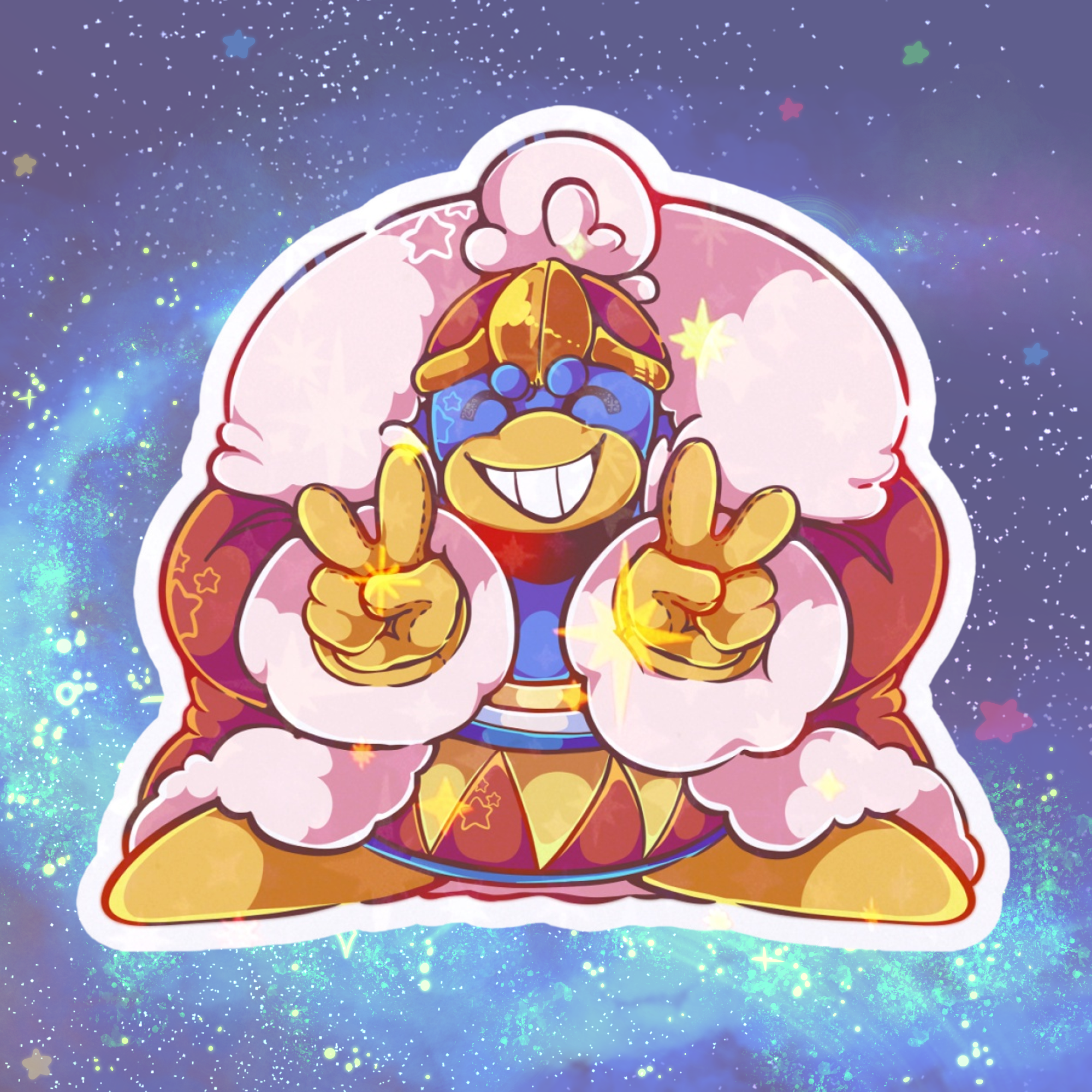 King Dedede Sticker by Mini - ACGGOODS