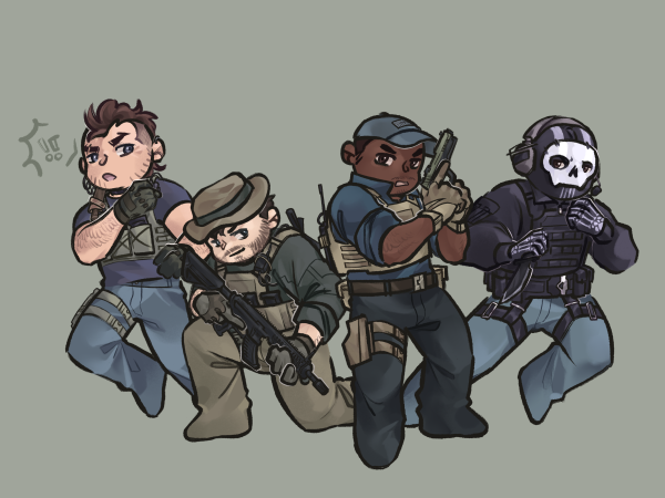 Task Force 141 Keychains