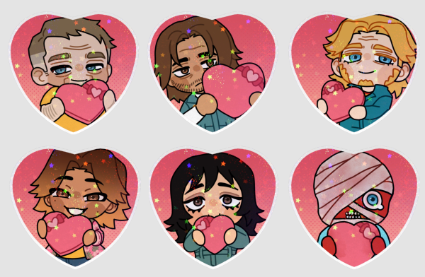 Valentines Sticker Set