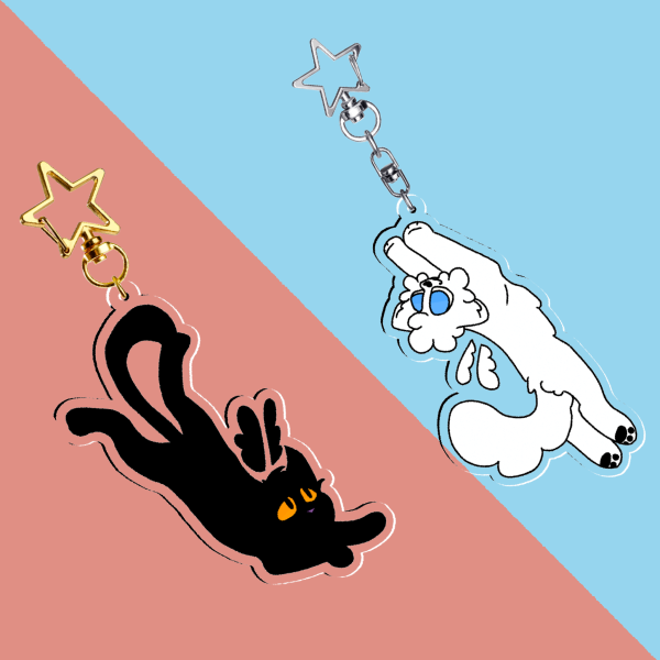 Ineffable Husbands as cats Set