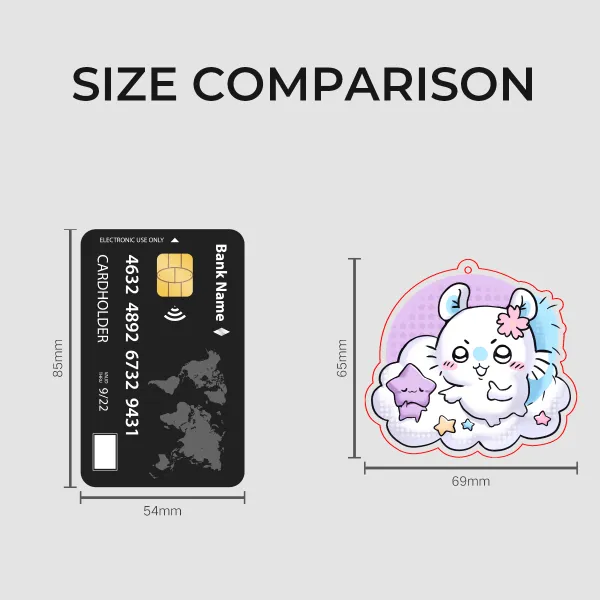 Sassy Sugarglider + Silly the StarBab Acrylic Keychain