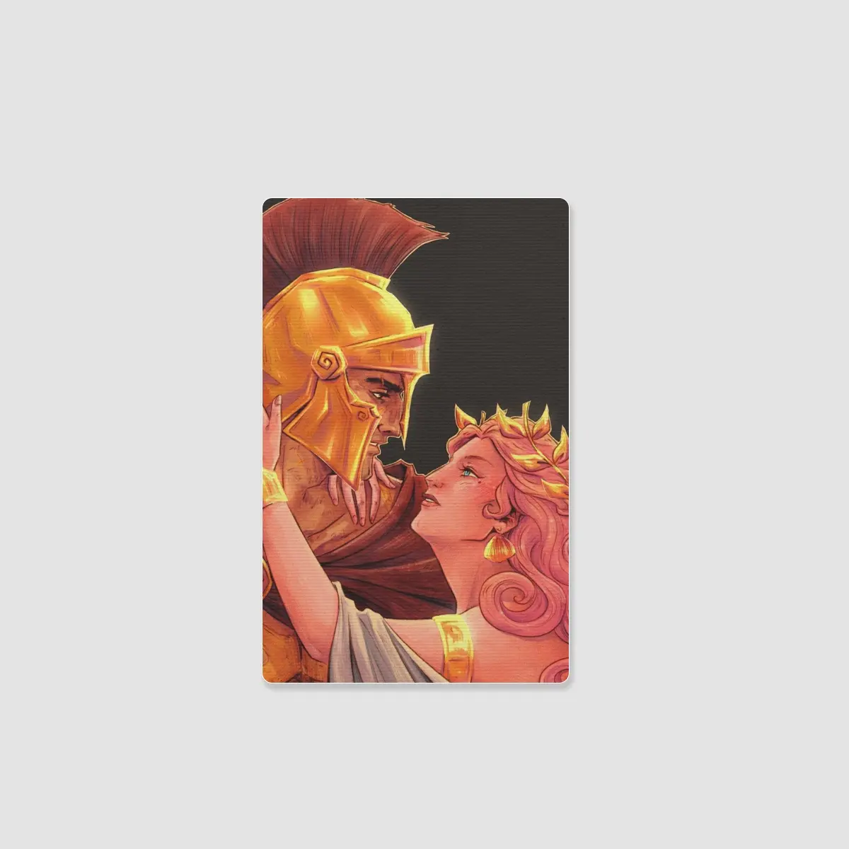For Eternity. (Ares & Aphrodite Lenticular Card)