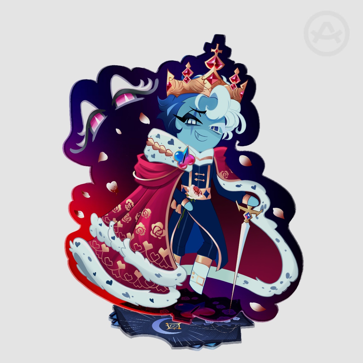 Ad-Lib shadow milk standee