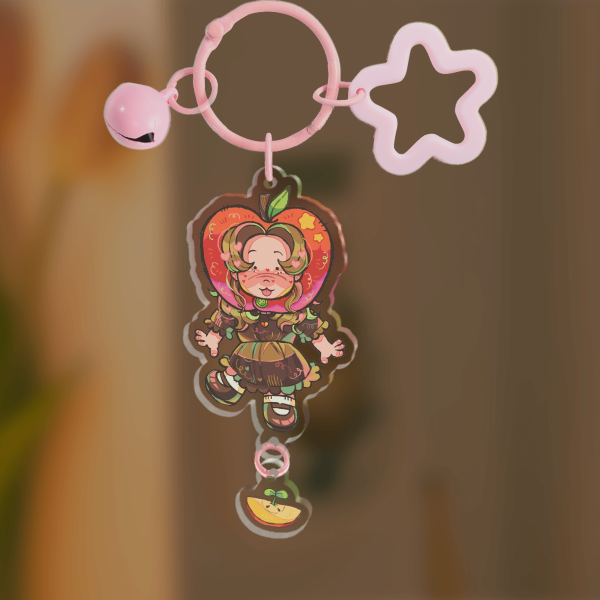 Melinks Apple Connection Acrylic Keychain