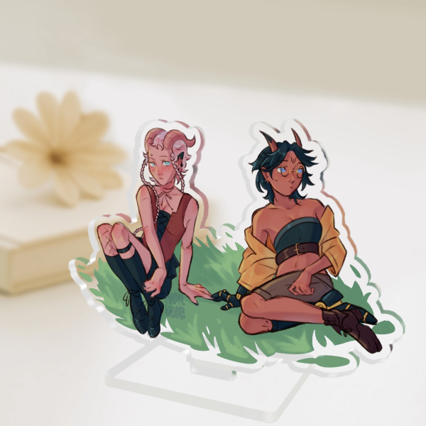 MisWit (OC) -  Clear Acrylic Standees