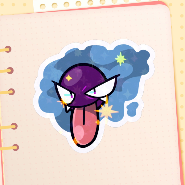 Shiny Gengar Evo Line Stickers