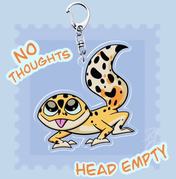 Mr. Jingles Keychain