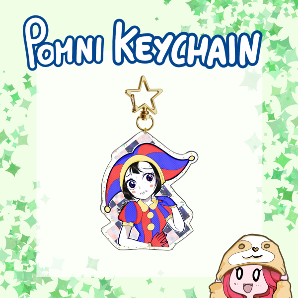 Pomni Keychains