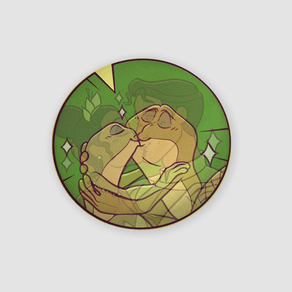 Transforming TianaxNaveen Button Pin