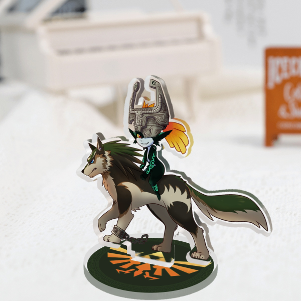 Wolf Link and Midna Standee (Small)
