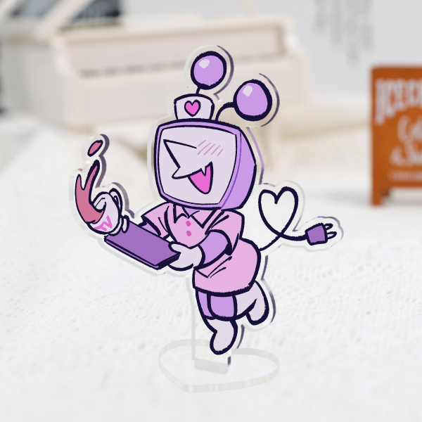 TakeCareX Tenna Acrylic Standee