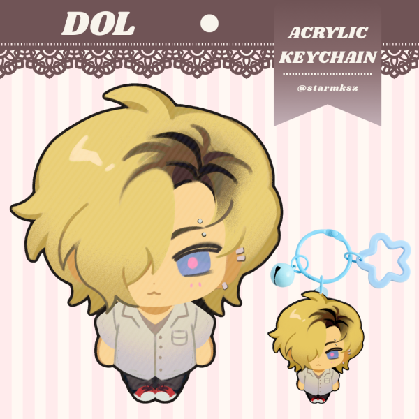[Degrees of Lewdity / DOL] Whitney The Bully (Acrylic Keychain)