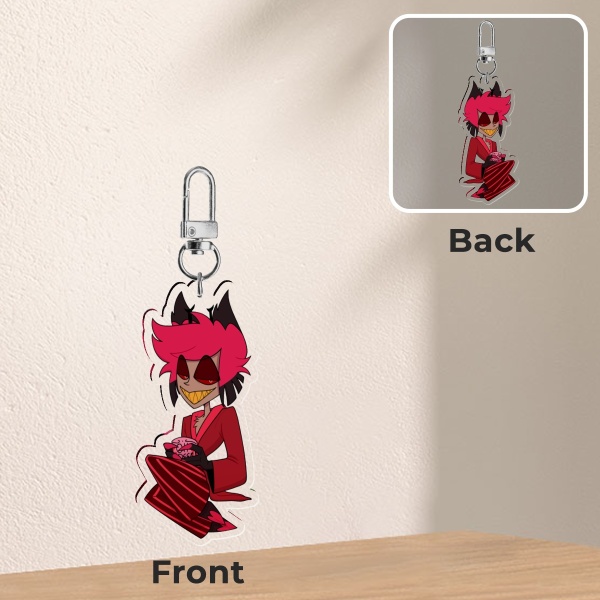 Morning Robes - Alastor Acrylic Keychain