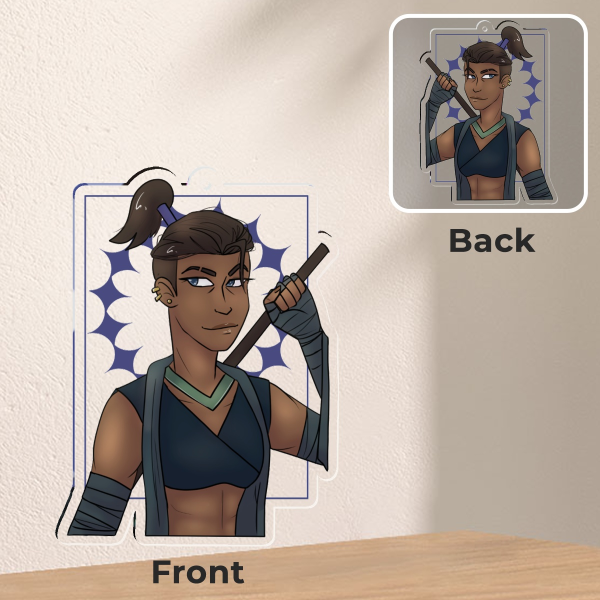 Critical Role Beau Acrylic Keychain