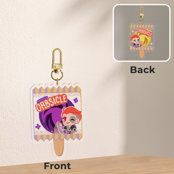 Clear Acrylic Keychains