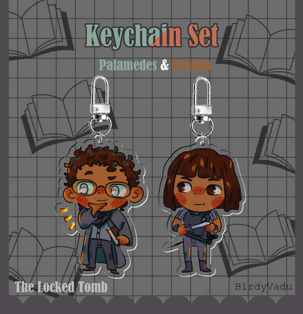 (set) Palamedes - Camilla Acrylic Keychains