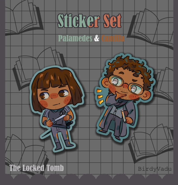 (set) Palamedes - Camilla Stickers