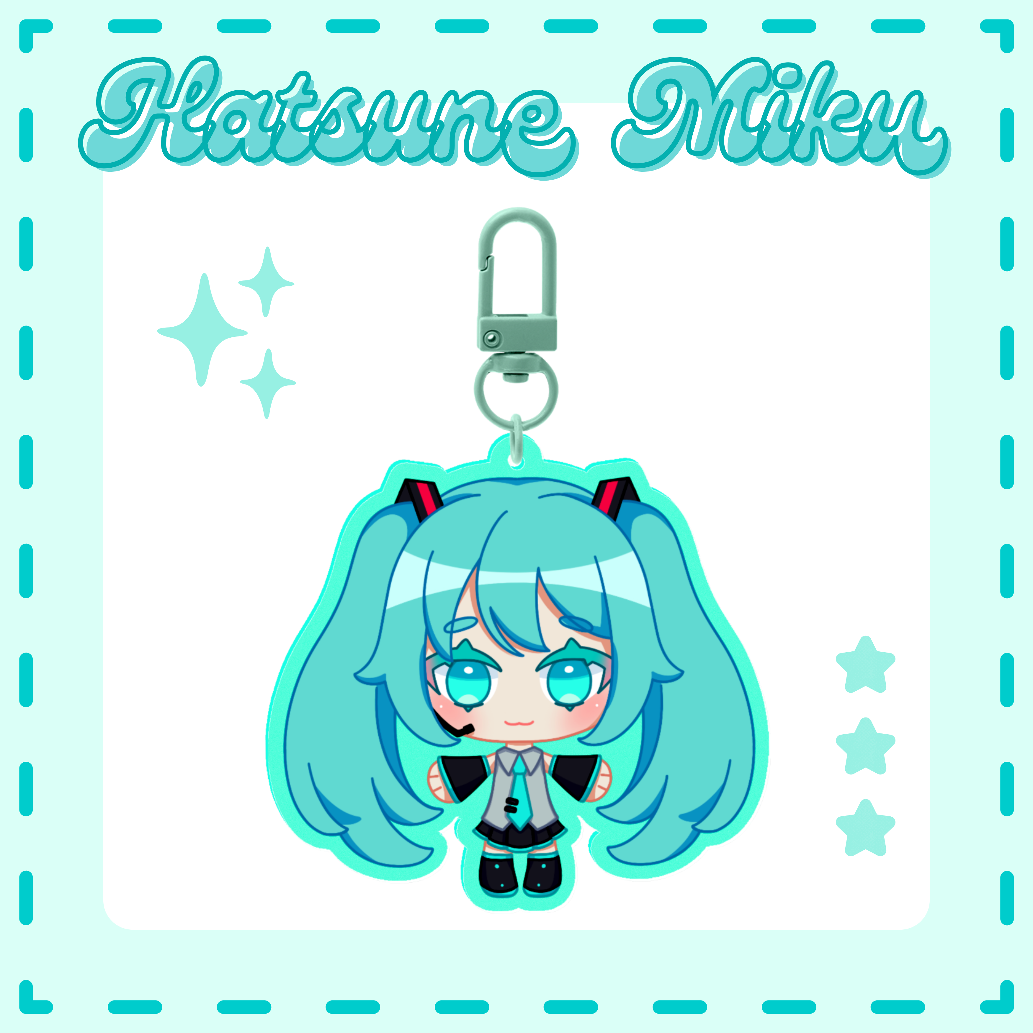 Vocaloid Hatsune Miku Keychain