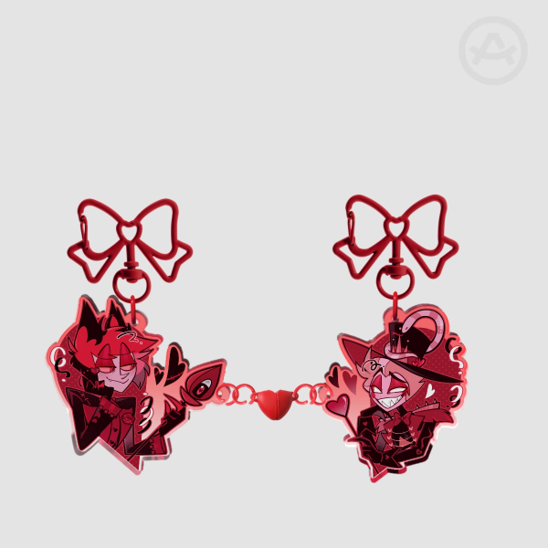 RadioApple || 6cm Magnet Keychains