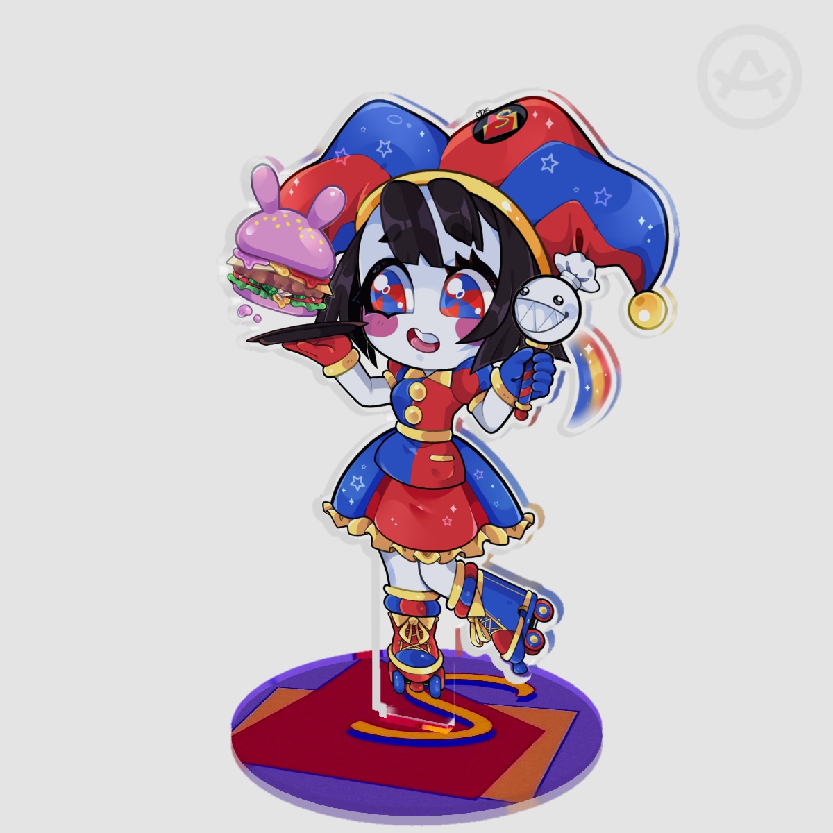 Carhop Pomni: Acrylic Standee