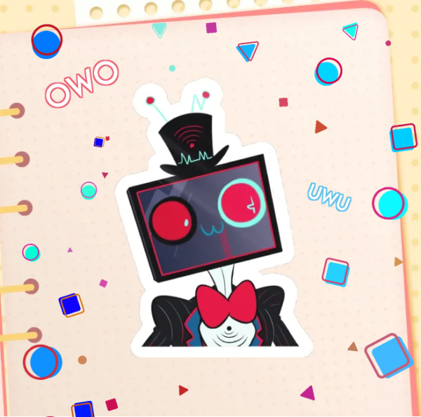 OwO Pilot Vox Sticker