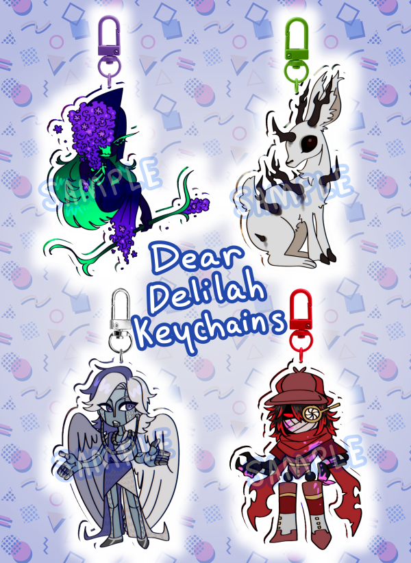 [Dear Delilah] Ego Keychain Set