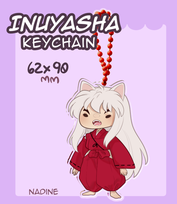 Inuyasha Acrylic Keychain