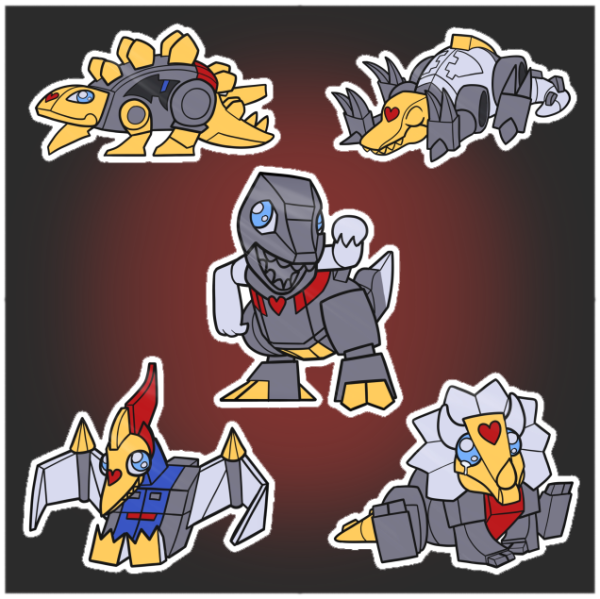 Dinobots Babies! Bundle