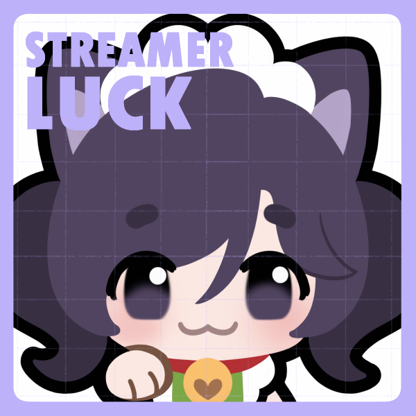 Streamer Luck Phone Charm