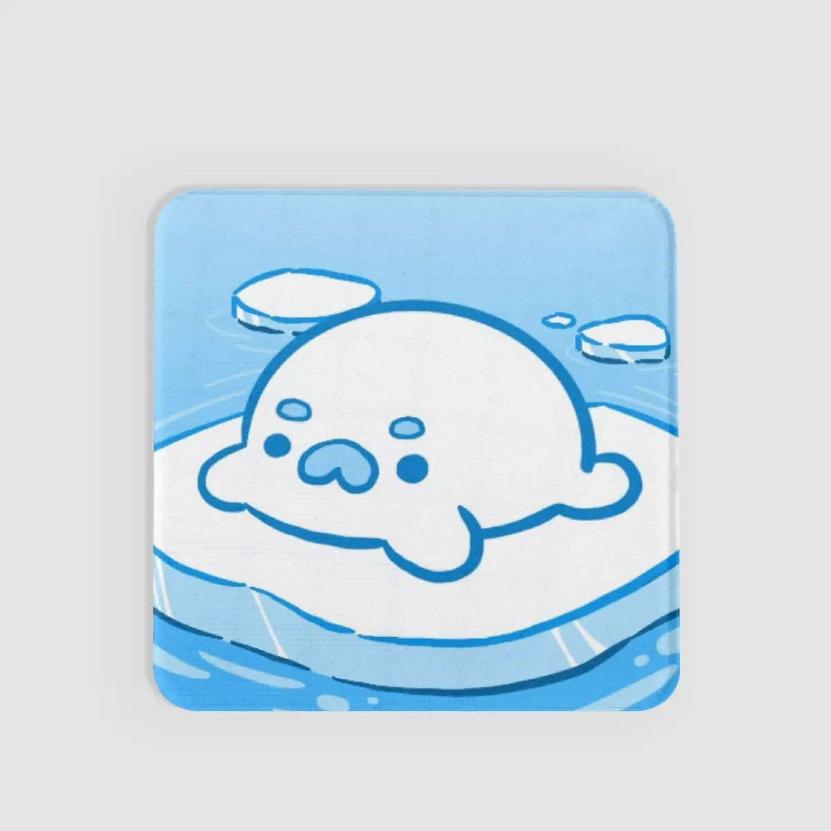 Harp Seal Lenticular Sticker