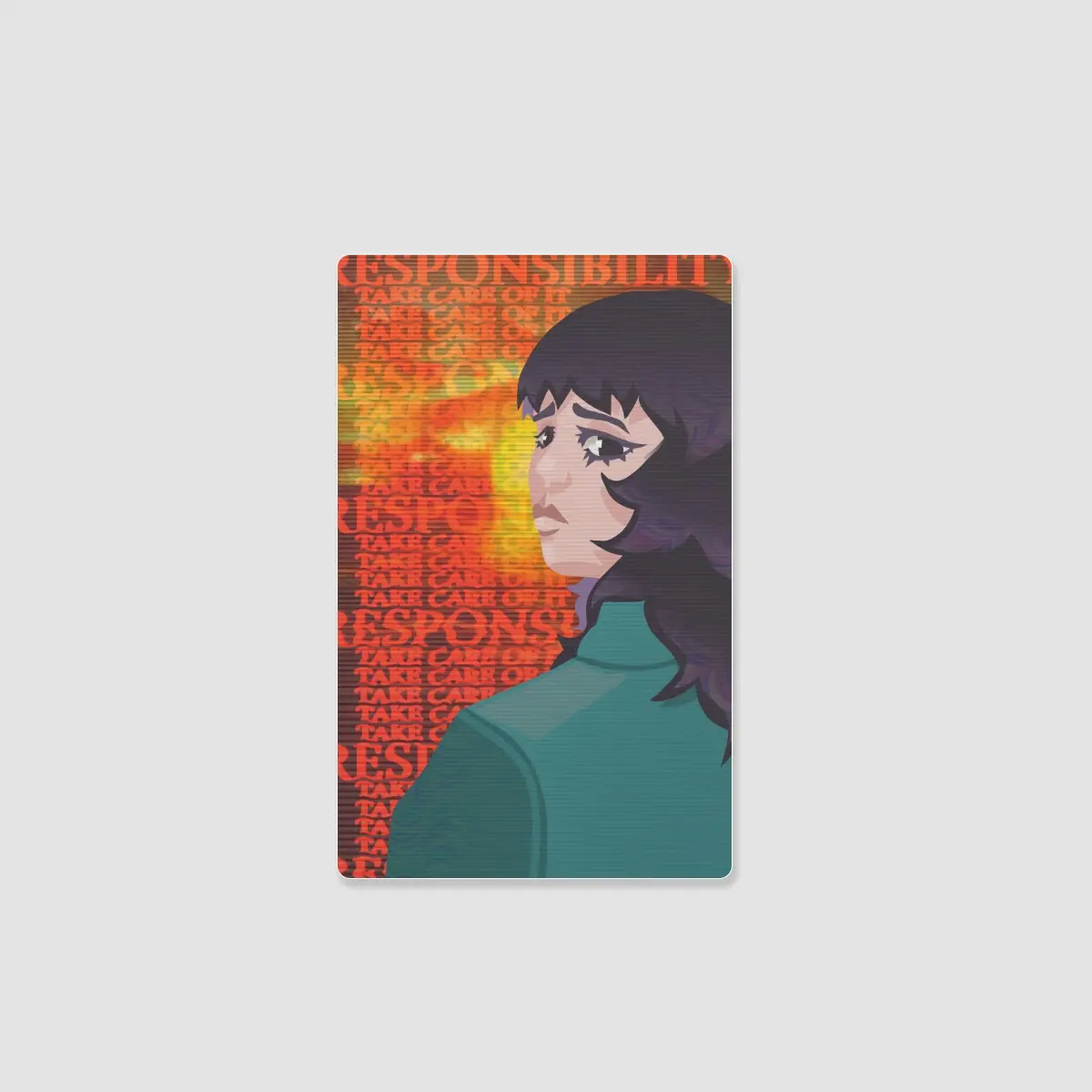 Mouthwashing - Anya Lenticular PhotocardCards