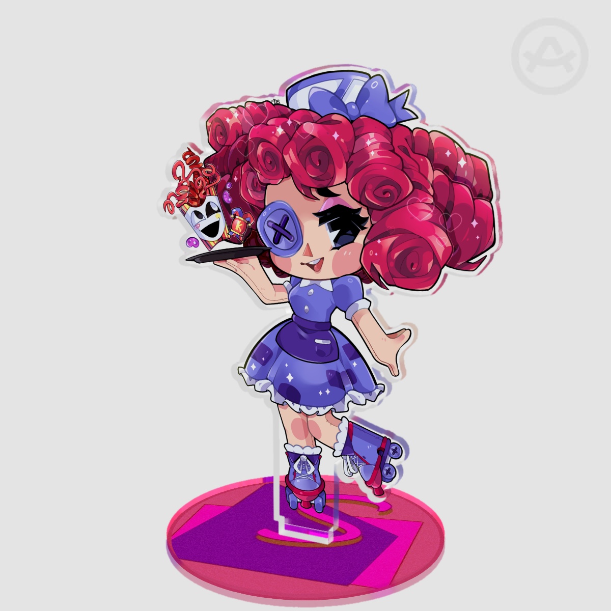 Carhop Ragatha: Acrylic Standee