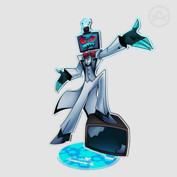 Hazbin Hotel Vox Standee