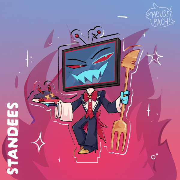 Vox Butler || Clear Acrylic Standees