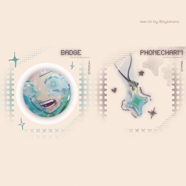 [SET] Deku: Badge+Phonecharm