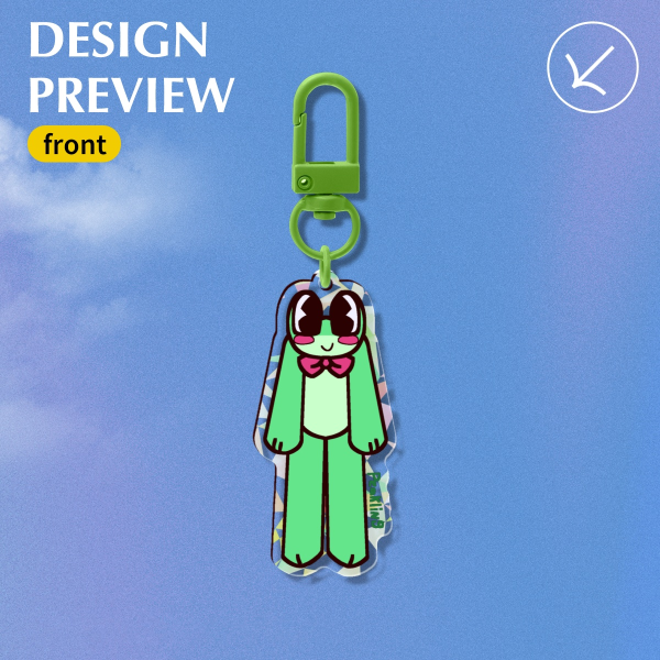Ribbit Keychains set