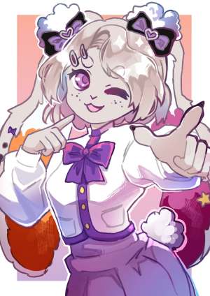 Albensi bunny art