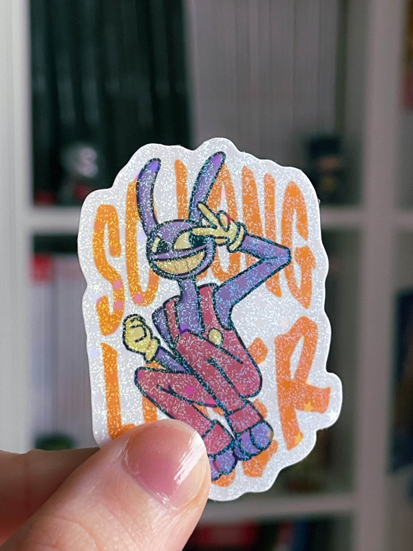 Jax (TADC) "So long loser" - Die Cut Stickers