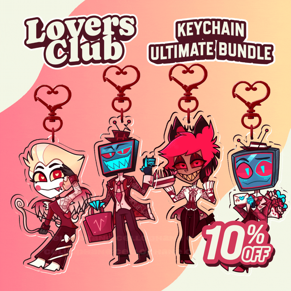 LOVERS CLUB: ULTIMATE KEYCHAIN BUNDLE