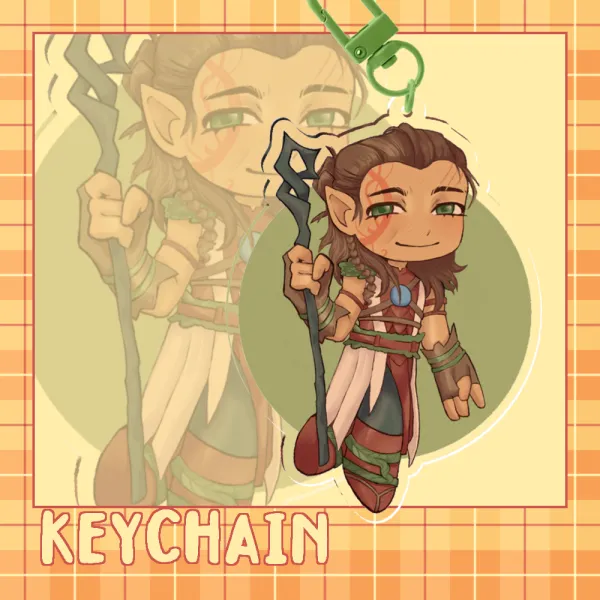 BG3 || Halsin Keychain