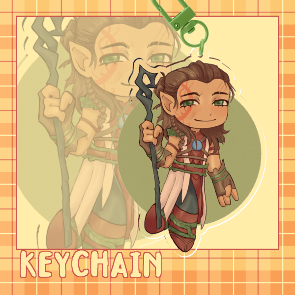BG3 || Halsin Keychain